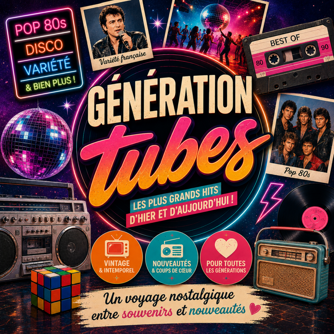 Génération Tubes