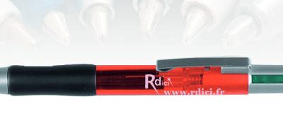 Stylo 4 couleurs R D'Ici